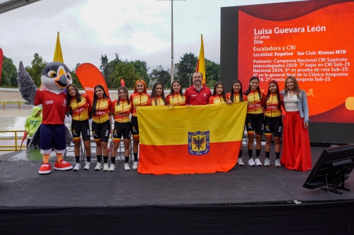 Presentación del equipo de ciclismo femenino