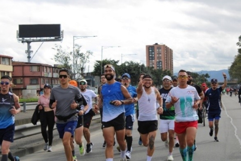 Carrera en Ciclovía