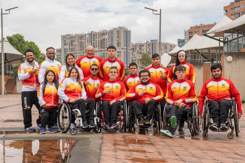 Deportistas del Equipo Bogotá
