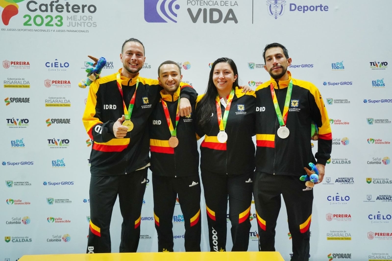 Debut con cuatro oros para Bogotá en Esgrima