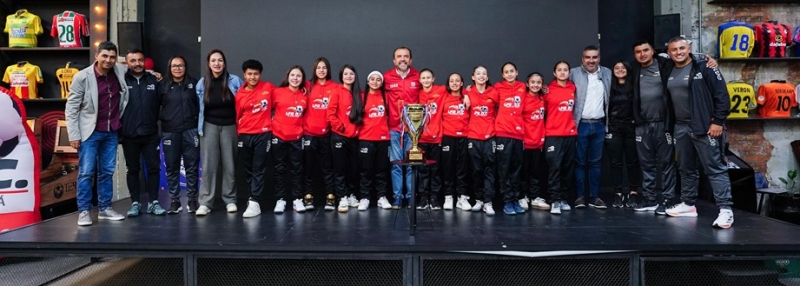 Reconocimiento a Liga de Fútbol Sala Femenino