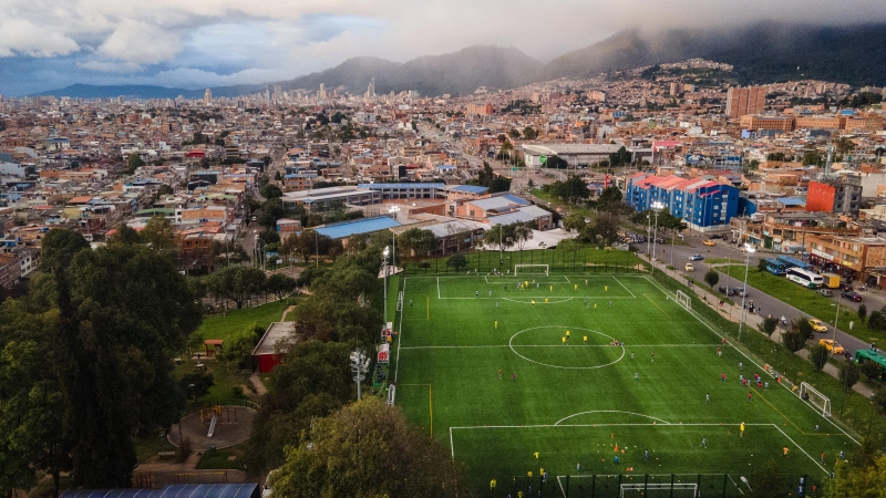 El IDRD renueva el parque PijaosEl IDRD renueva el parque Pijaos