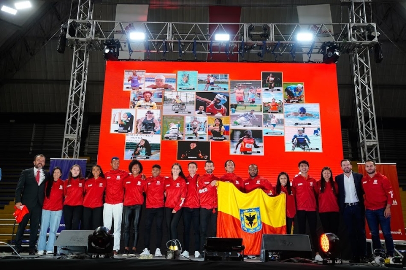 Deportistas del Equipo Bogotá