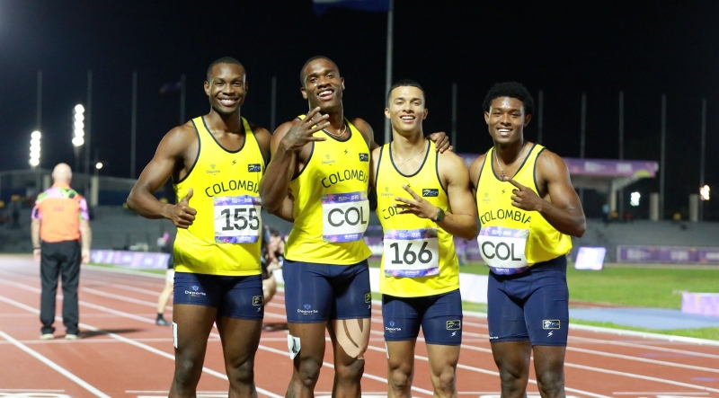 Relevo colombiano del 4x100