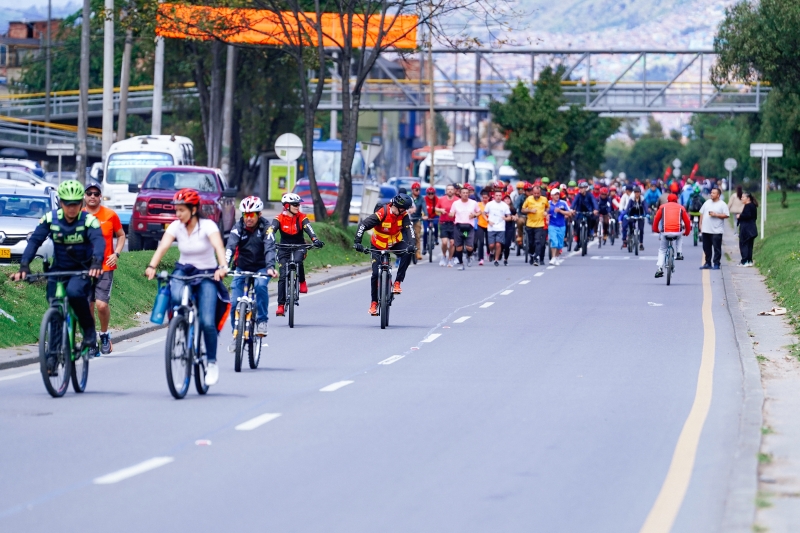 Cierres temporales en la Ciclovía por implosión en Puente Aranda
