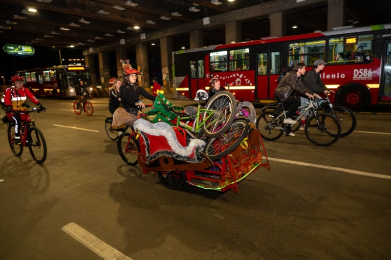 Ciclovía Nocturna 11 de diciembre de 2025
