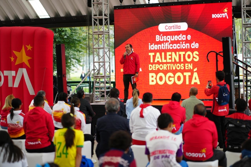 Bogotá presentó su cartilla para la búsqueda de talentos deportivos