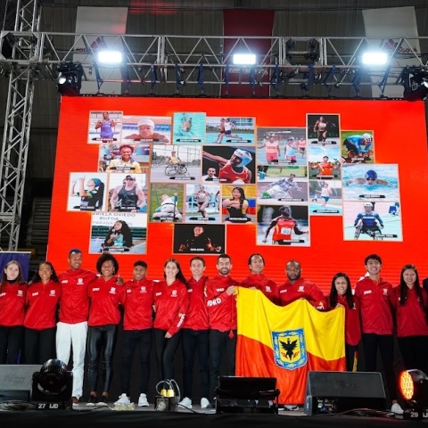 Deportistas del Equipo Bogotá