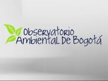 letrero Observatorio Ambiental de Bogotá