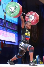 deportista de pesas