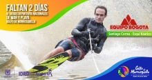santiago correa esquiando