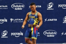deportista de pesas