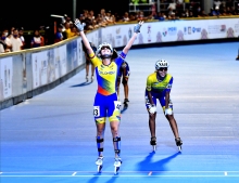 deportistas de patinaje