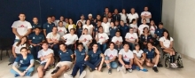 equipo de deportistas formado