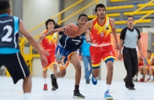 deportistas de basket