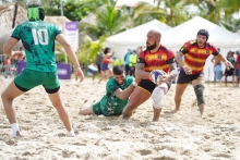 deportistas de volley