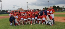 equipo de béisbol formado