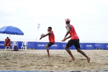 deportistas de volley