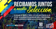 Convocatoria para dar la bienvenida a la selección