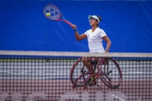 Angélica Bernal en competencia