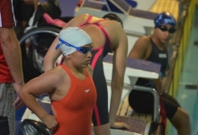 Sara Vargas, campeona mundial de paranatación en los 100 m libres. Foto: cortesía CPC.