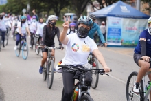 Mujeres en Ciclovía