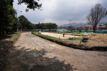 Un parque en obras