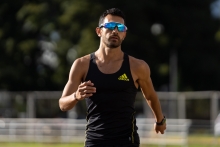 El marchista Eider Arévalo ganó en Eslovaquia y clasificó al Mundial de Budapest 2023 y los Juegos Olímpicos París 2024. Foto IDRD.