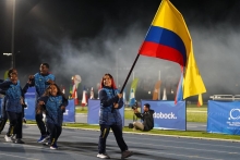 ●	Un total de 20 delegaciones, desfilaron en la pista atlética de la Unidad Deportiva El Salitre en el acto inaugural de las justas. Serán   739 paraatletas,  entre los 12 y los 21 años, los que estarán  en competencia en la capital del país.   ●	La ceremonia inaugural contó con la presencia de destacadas personalidades, la alcaldesa de Bogotá, Claudia López, la directora del IDRD, Blanca Durán, el Viceministro del Deporte, Camilo Iguarán, el presidente del Comité Paralímpico de la Américas, Julio César Ávi