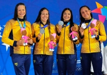 Sirena Rowe (izq.) y Jazmín Pistelli (der.) 