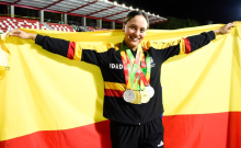 Paula reconoce el esfuerzo de cientos de deportistas que la antecedieron para llegar a ser “la cara de la medalla mil”.
