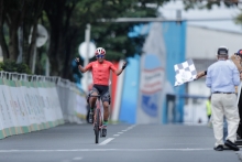 Brayan Giovanny Cepeda Páez, medalla de oro en ruta individual, categoría C20.