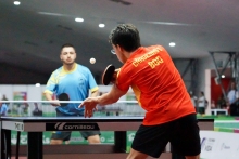 Camilo Cárdenas, compitiendo en equipos masculino.  Foto IDRD.