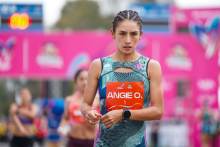 AngieOrjuela comienza este domingo su ruta hacia París 2024. Foto IDRD.