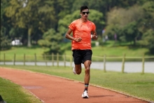 Iván González quiere asegurar este domingo su cupo a París 2024. Foto IDRD.