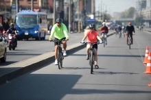 Bicicarril en día sin carro