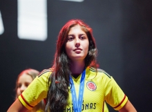 Daniela Garavito, volante bogotana de la Selección Colombia al Mundial Sub-20. Foto IDRD.