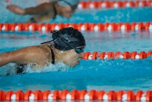 Sara Vargas en competencia