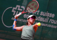 María Angélica Bernal, de tenis en silla de ruedas, sueña con una gran actuación en París 2024.