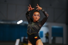 Dayanna Benítez, gimnasta artística bogotana