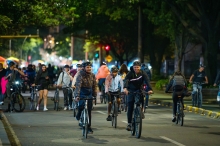 Coclovía nocturna