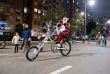 Ciclovía nocturna- 12 de diciembre de 2024