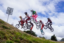 Competencia de BMX