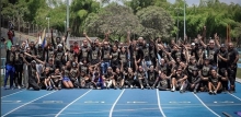 Equipo Bogotá-Liga de Atletismo de Bogotá, nuevo campeón colombiano. Foto cortesía Liga de Atletismo.