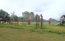 Operativo integral de aseo y mantenimiento en parques