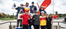 Red Bull Rodando encendió Bogotá: Dhers, las Villegas, Rincón y Caicedo llevaron el freestyle al límite
