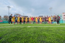 IDRD entrega modernizada la cancha sintética de Bilbao