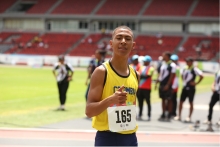 El atleta Sergio Rojas Escuero fue el mejor deportista del Equipo Bogotá en los IV Juegos Suramericanos de la Juventud Panamá 2026, sumando tres medallas (dos de oro y una de bronce). Foto cortesía COC. 
