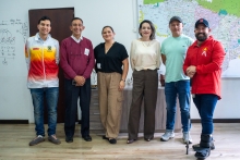 Mesa de trabajo con las ligas deportivas