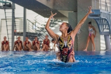 natación artística